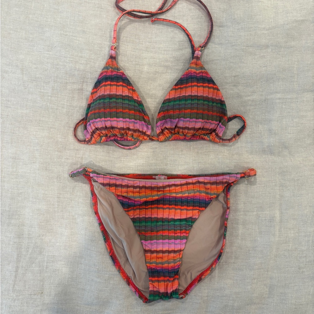 PQ Swim Multicolor Striped Bikini